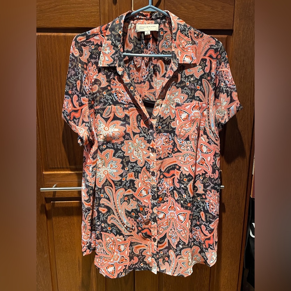 Jones New York Women’s Paisley Top